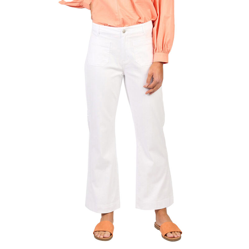 Vassalli Wide Leg Ankle Grazer Jean image number 10